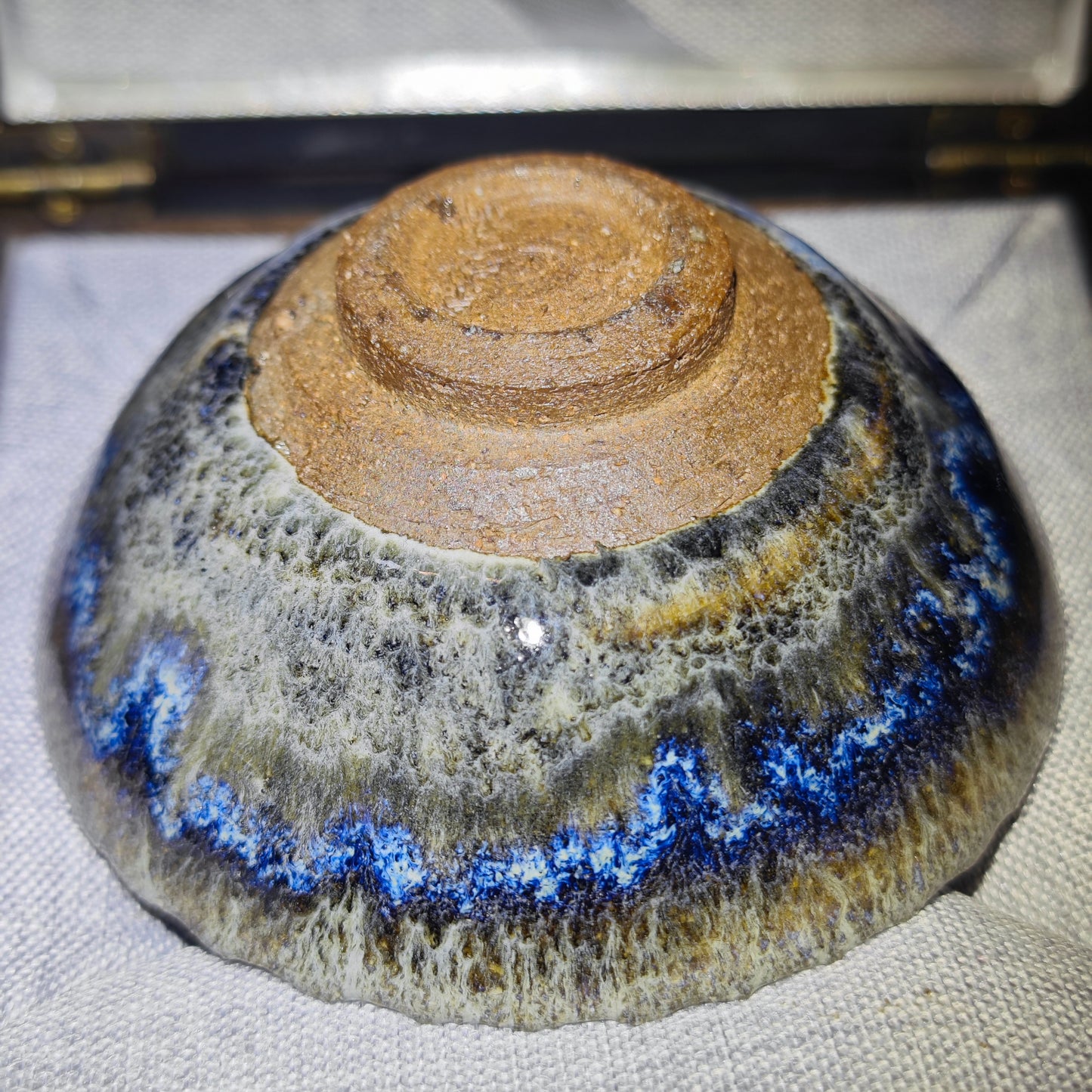 master ding wei lu Himalayan glaze Flat Mouth cup