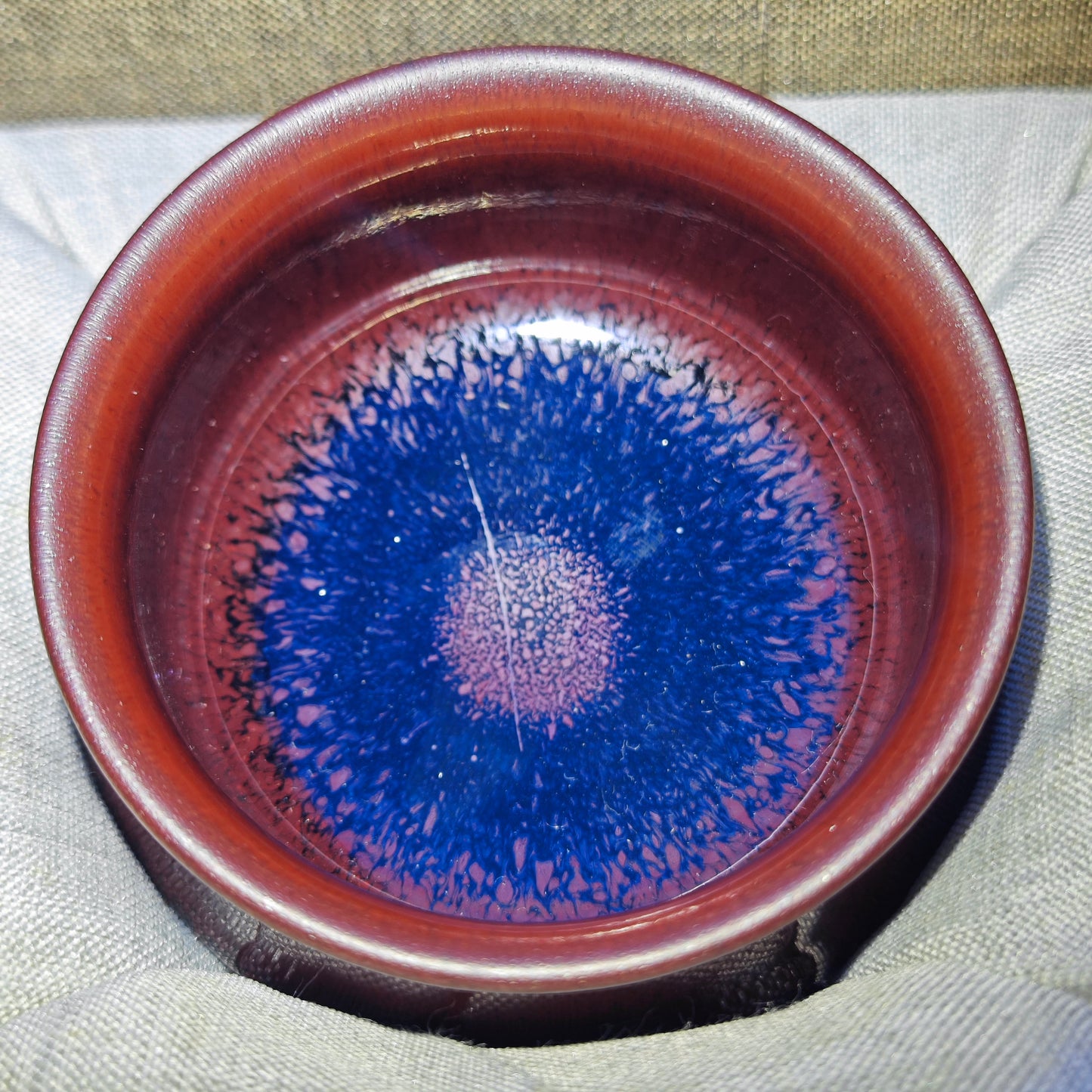 master lin yuan-fu Red FlameMoney Bag Cup