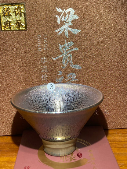[No.1 teacup ]National Senior Technician | National Master of Arts and Crafts | Chinese Intangible Cultural Heritage Inheritor | Master Liang Guilu 12-27