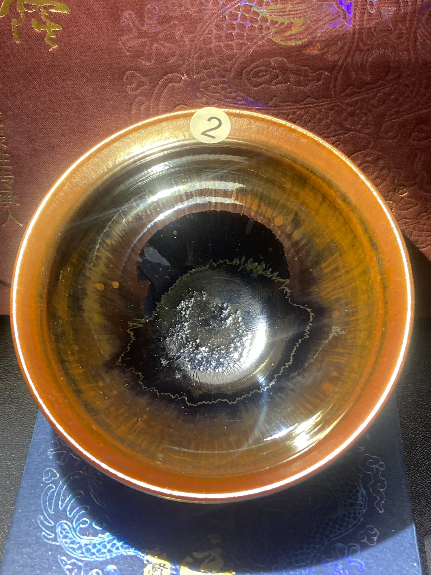[No.1 teacup]Jianzhan/National first-class technician, representative inheritors of intangible cultural heritage/ Master Zhouyunlong 2-13