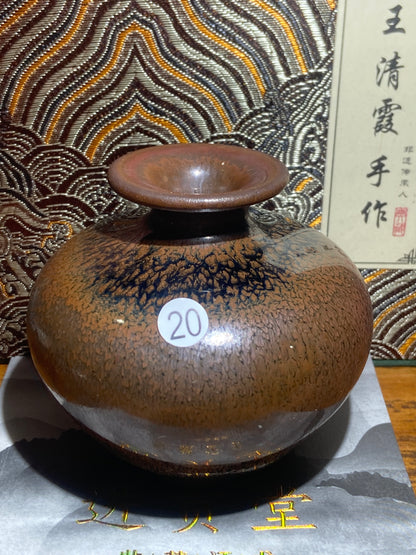 [No.1 teacup]Jianzhan｜Nanping City Master of Arts and Crafts | Senior Ceramic Craftsman |Master Wang Qingxia 12-20