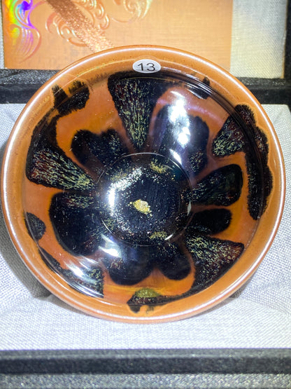[No.1 teacup]Jianzhan｜Inheritors of Intangible Cultural Heritage | Famous Arts and Crafts Artists of Nanping City |Master Li Yunhua 1-17