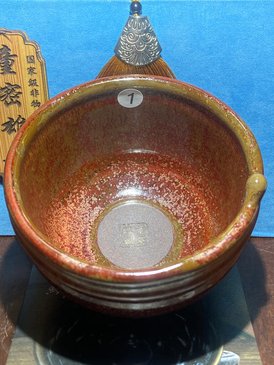 [No.1 teacup]Jianzhan｜ Craftsman ｜ National Gift Artist ｜ China Light Industry Vocational Qualification Technician ｜Master Tong Mixiong 1-7