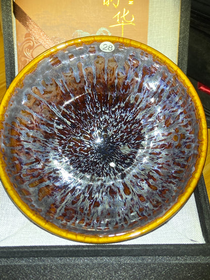 [No.1 teacup]Jianzhan｜Inheritors of Intangible Cultural Heritage | Famous Arts and Crafts Artists of Nanping City |Master Li Yunhua 1-17