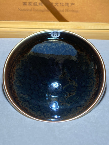 [No.1 teacup] Supplying the Imperial Dragon Kiln | Adhering to tradition for the revival of traditional culture | Prosperous Imperial Products | Jianzhan 12-14