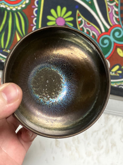 [No.1 teacup] National Level Technoligist Master/Ancient Firing Method/ National Gift Master / Incense Ash Glaze| Master ChenZhengmin 12-7