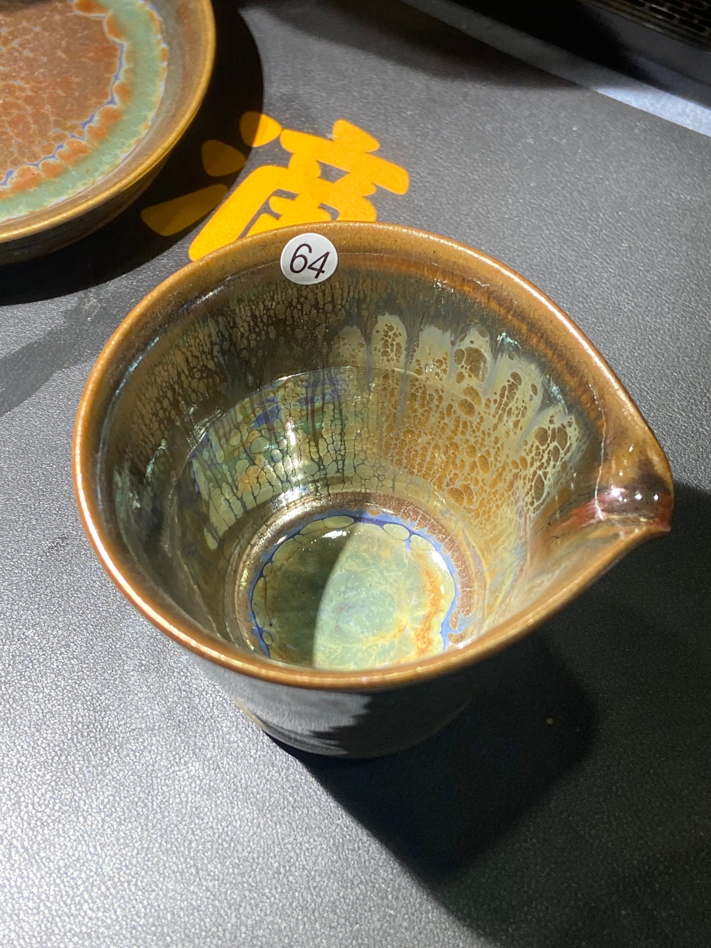 [Claire]Flower Carving Oil Drops/Non-heritage Inheritor/The First People of Rainbow Glaze| JiGuoping8-17