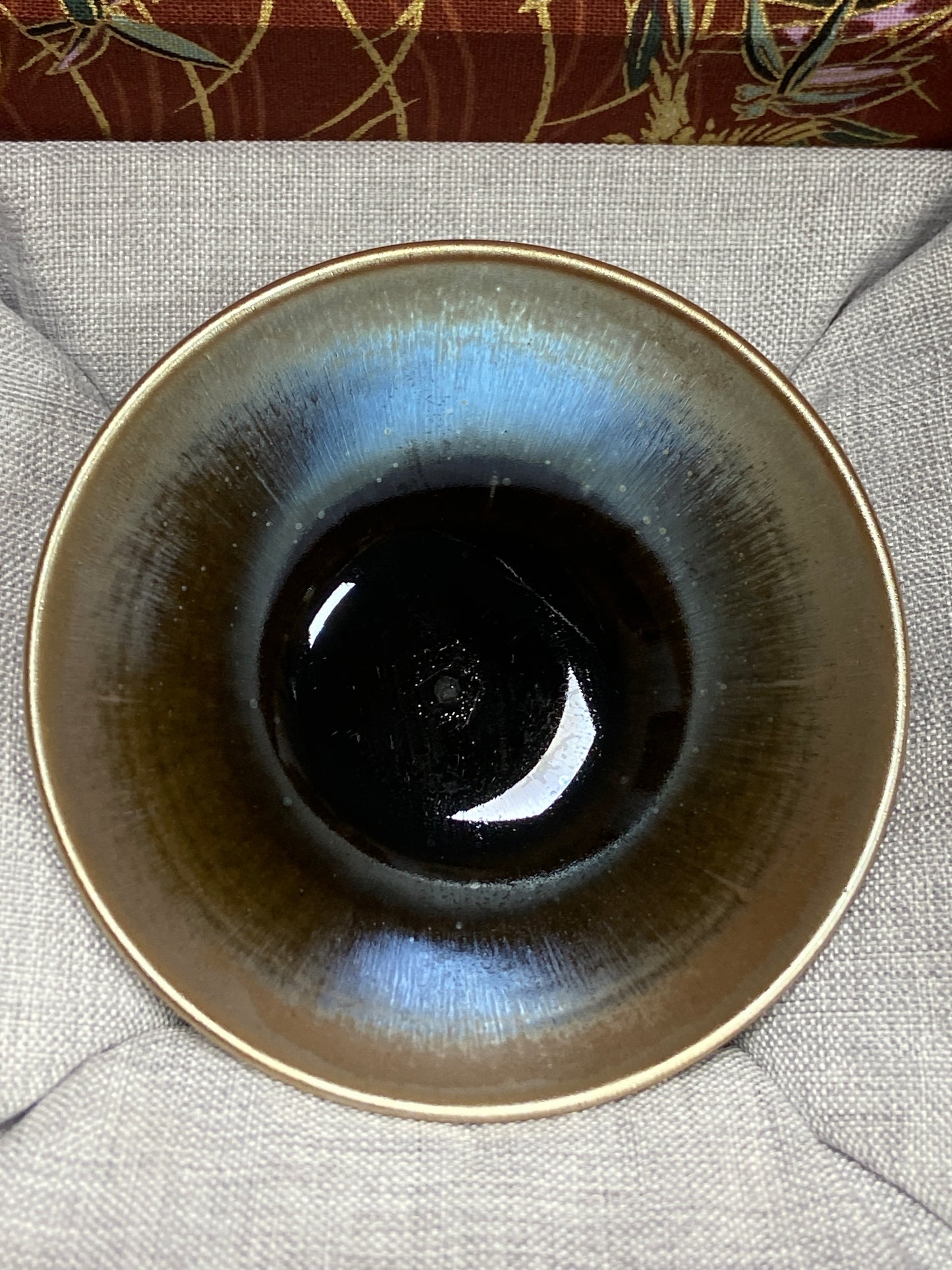 [No.1 teacup] National Level Technoligist Master/Ancient Firing Method/ National Gift Master / Incense Ash Glaze| Master ChenZhengmin 12-7