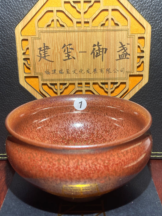 [No.1 teacup] Intangible Inheritor /  the sixth generation inheritor of the century-old dragon kiln / only one for Forbidden City ｜Master ZhouJiayong 1-5