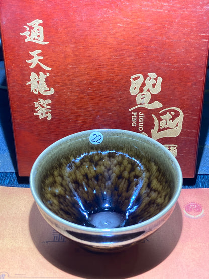 [Claire]Flower Carving Oil Drops/Non-heritage Inheritor/The First People of Rainbow Glaze| JiGuoping8-17