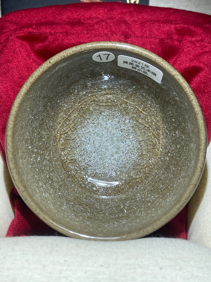 [No.1 teacup]Jianzhan/Senior craft artist, the first student of Huangmeijin/ Master Ye shiming 1-22