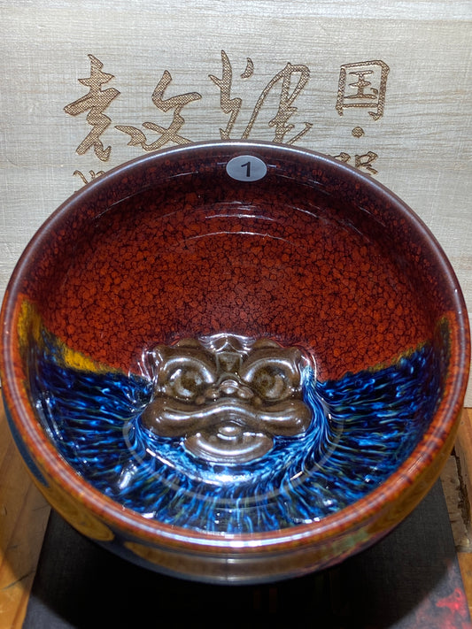 [No.1 teacup]Jianzhan/Chinese Writers Association| National Senior Technician |Master Yuan Wenhui 12-8