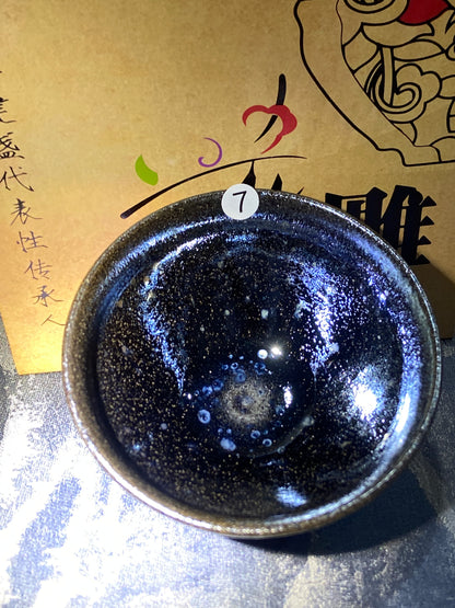 [Tiki]Flower Carving Oil Drops/Non-heritage Inheritor/The First People of Rainbow Glaze| JiGuoping11-13