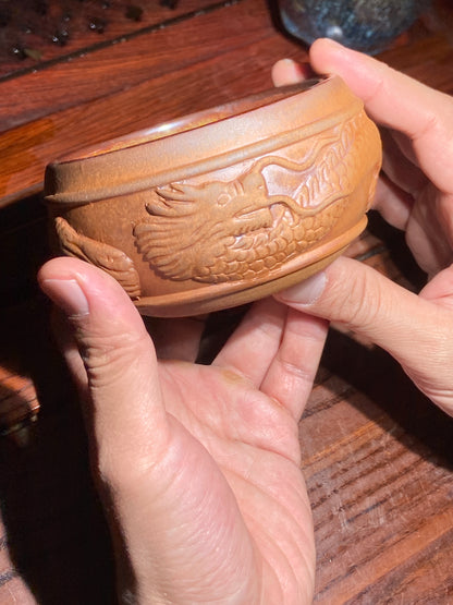 [Tiki Pick]Senior Craft Artist/ National Junior Technologist/ Founder of Gold Silk Blue Peacock Glaze| Master Caoweijun 11-30