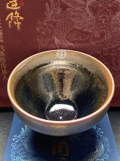 [Tiki]Jianzhan/National first-class technician, representative inheritors of intangible cultural heritage/ Master Zhouyunlong 11-29