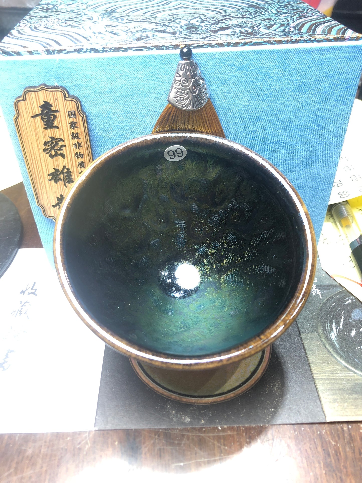 [Claire Pick]Chinese Technologist /Chinese National Gift Artist/ Reversible REDOX technique | Master DongMixiong8-24
