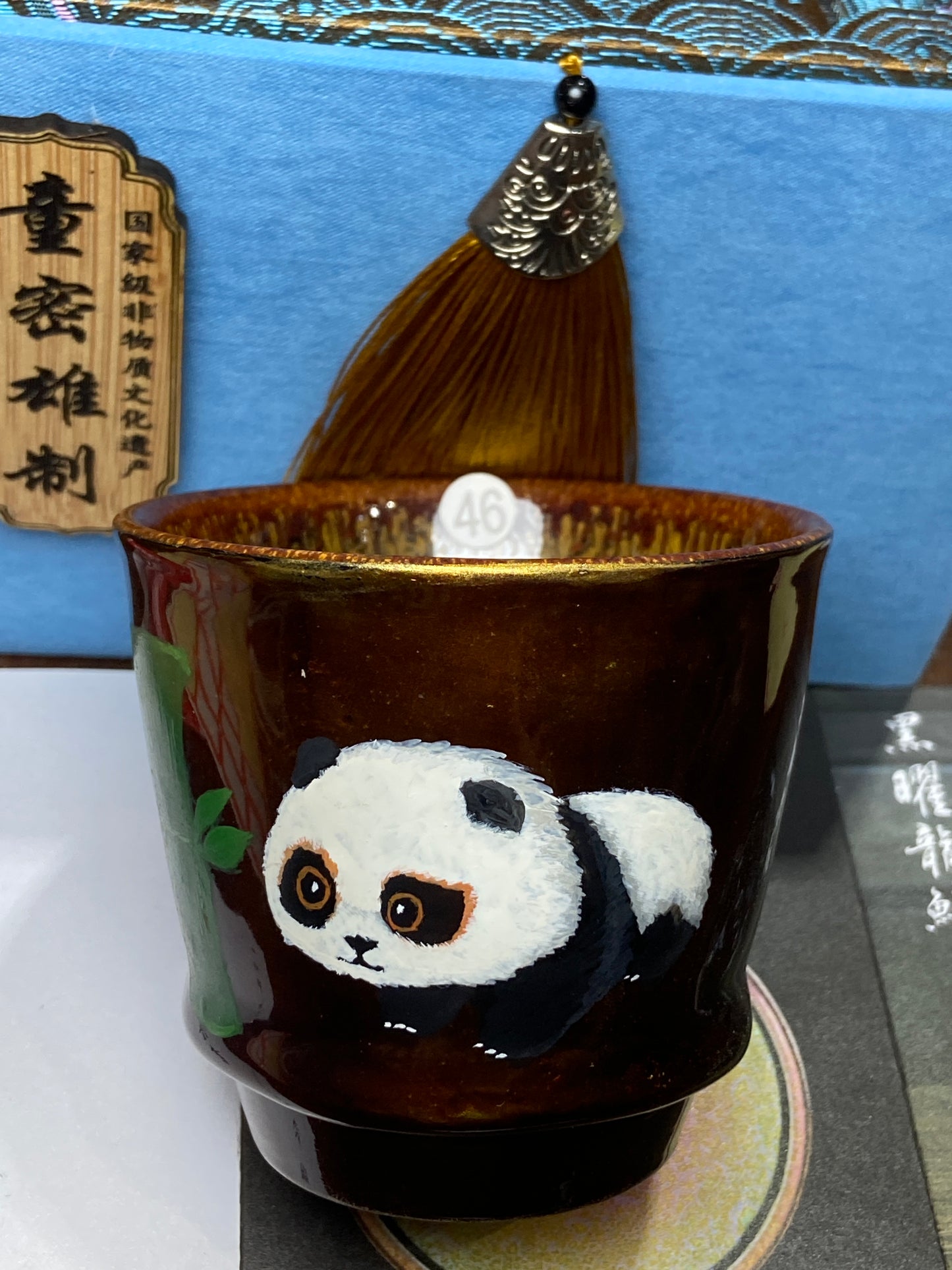 [Claire Pick]Chinese Technologist /Chinese National Gift Artist/ Reversible REDOX technique | Master DongMixiong8-24