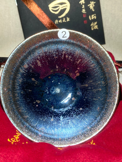 [No.1 teacup]Jianzhan/Senior craft artist, the first student of Huangmeijin/ Master Ye shiming 2-21