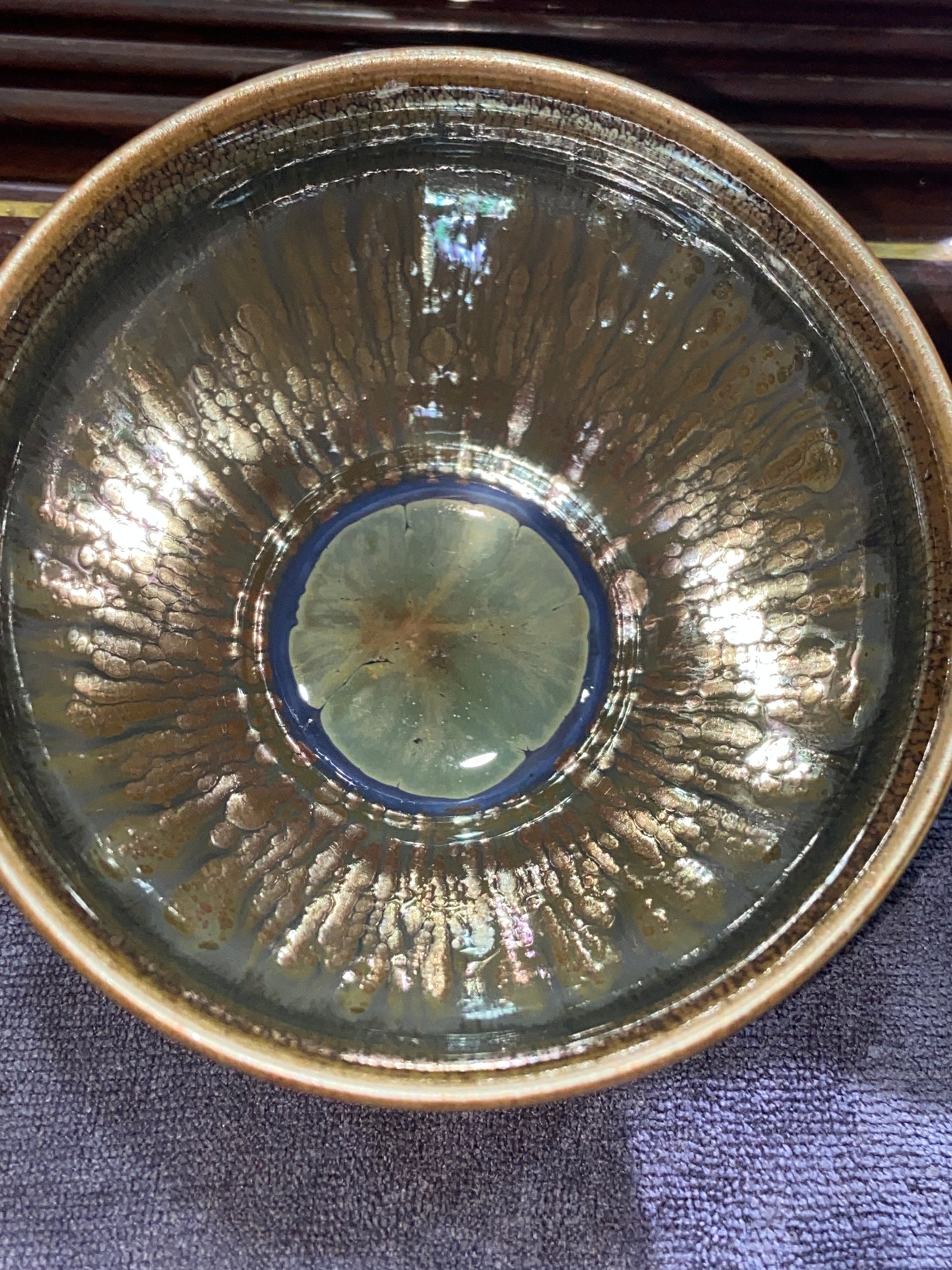 [Tiki]Flower Carving Oil Drops/Non-heritage Inheritor/The First People of Rainbow Glaze| JiGuoping11-13