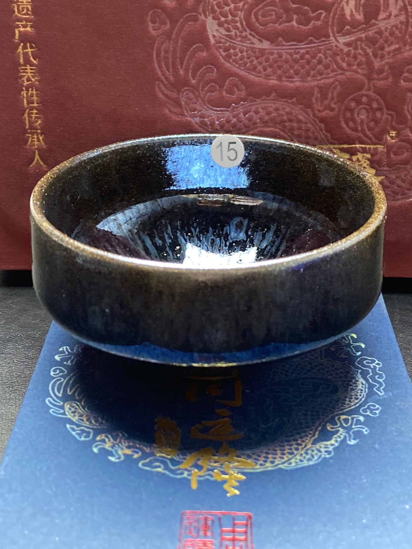 [Tiki]Jianzhan/National first-class technician, representative inheritors of intangible cultural heritage/ Master Zhouyunlong 11-29