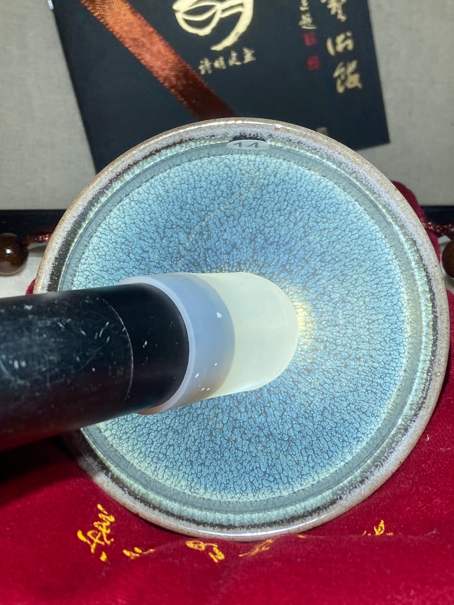 [No.1 teacup]Jianzhan/Senior craft artist, the first student of Huangmeijin/ Master Ye shiming 2-21