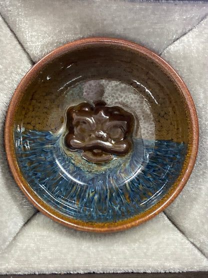 [Tiki Pick]Senior Craft Artist/ National Junior Technologist/ Founder of Gold Silk Blue Peacock Glaze| Master Caoweijun 11-30