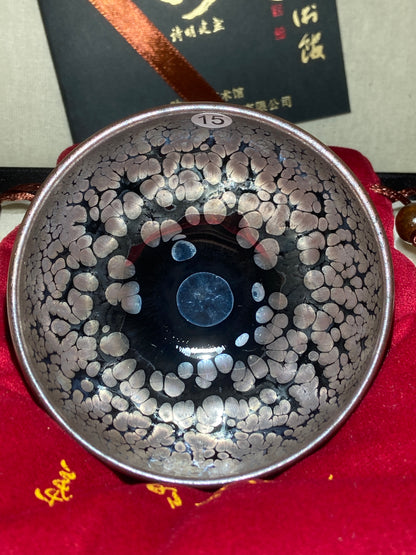 [No.1 teacup]Jianzhan/Senior craft artist, the first student of Huangmeijin/ Master Ye shiming 2-21