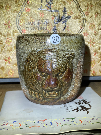 [No.1teacup]Jianzhan/The youngest ceramic master in Fujian Province, the first person to burn ashes/ Master Liantingting 3-5