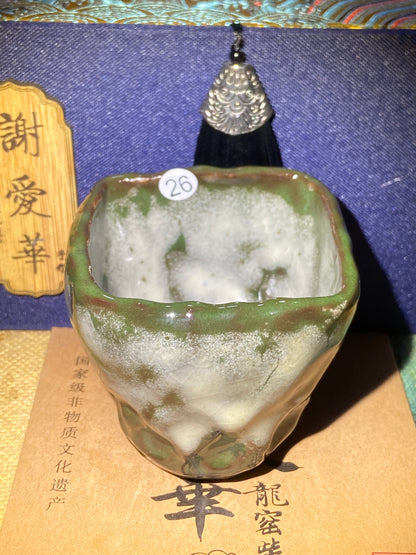 [Claire]hand pinched cups/ landscapes | Master XieAihua9-18