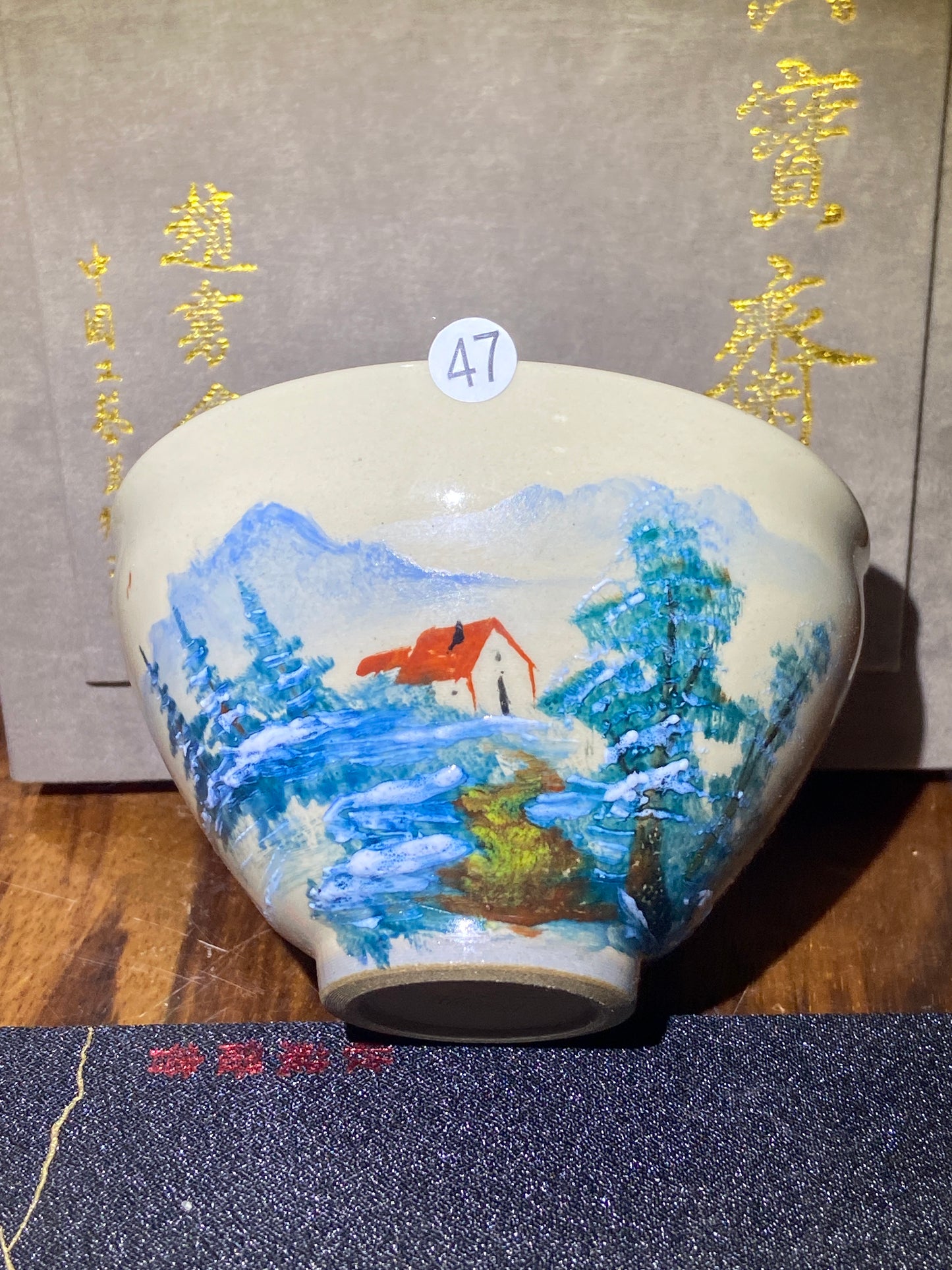 [Claire] Master ZhaoShuquan, National gift for Xiamen BRICS Conference in 2017/ National Porcelain Master/Chinese Arts and Crafts Master 9-2