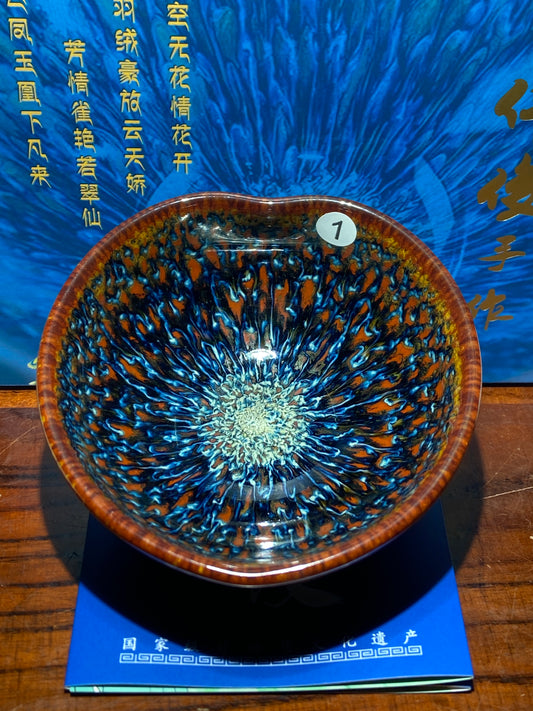 [Tiki Pick]Senior Craft Artist/ National Junior Technologist/ Founder of Gold Silk Blue Peacock Glaze| Master Caoweijun 11-30