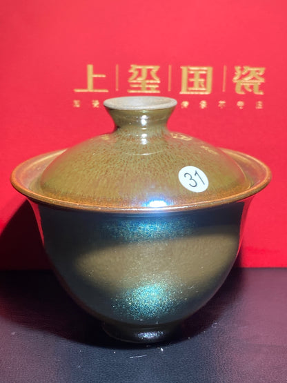 [No.1 teacup]Jianzhan｜National level inheritor of intangible cultural heritage | Master of Arts and Crafts |Master Xiu Guangming 1-11