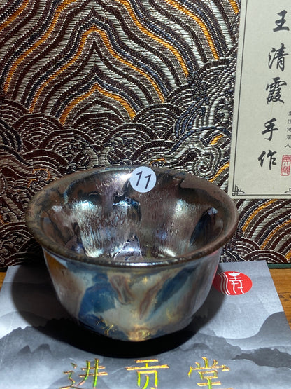 [No.1 teacup]Jianzhan｜Nanping City Master of Arts and Crafts | Senior Ceramic Craftsman |Master Wang Qingxia 12-20