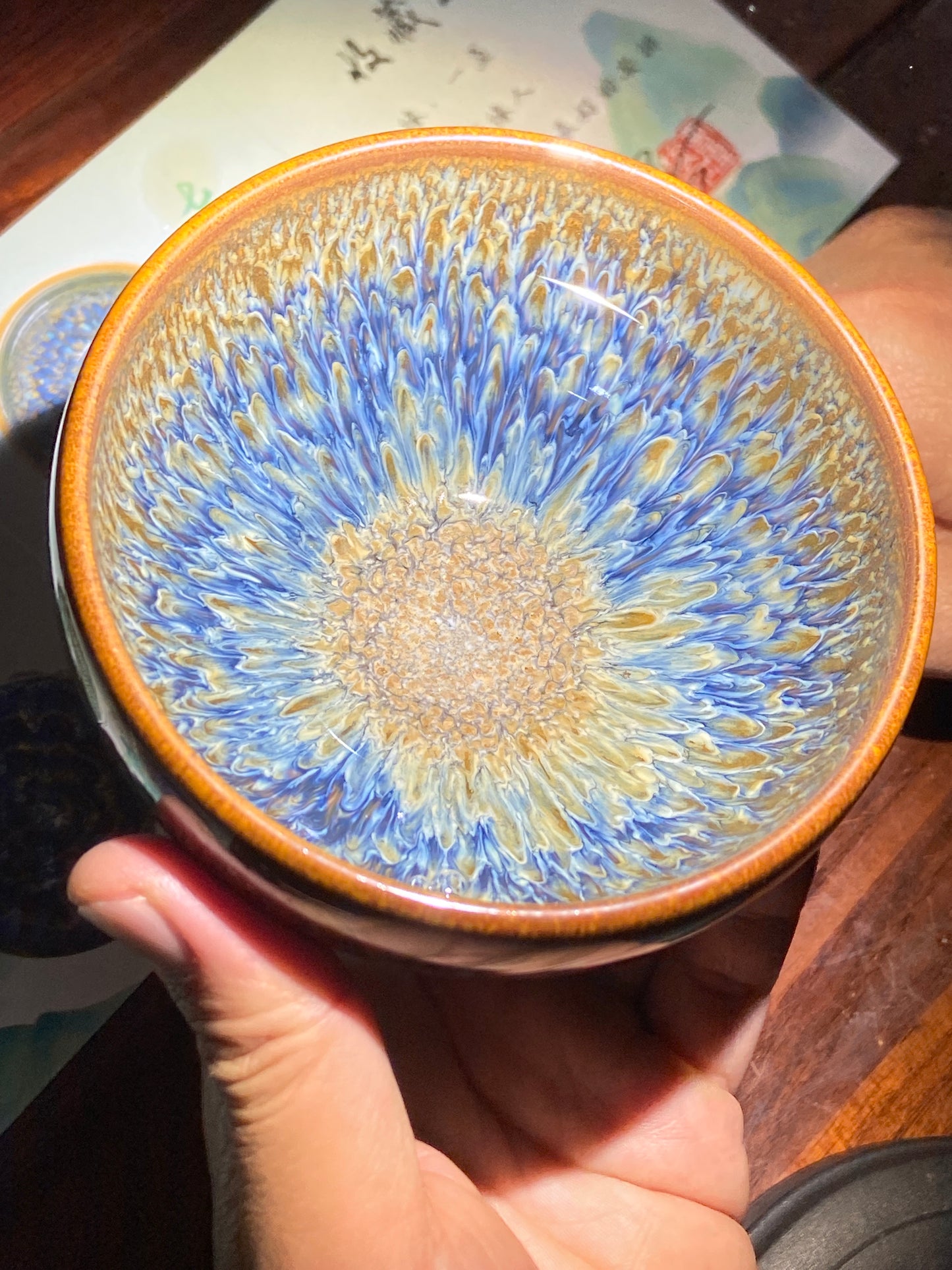 [Tiki Pick]Senior Craft Artist/ National Junior Technologist/ Founder of Gold Silk Blue Peacock Glaze| Master Caoweijun 11-30