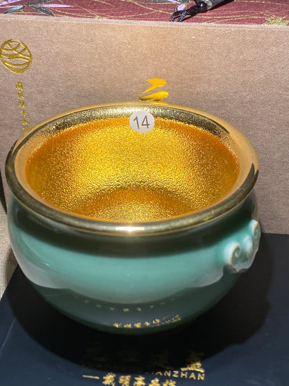 [No.1 teacup] Chinese Young Ceramic Artist | National Gift Artist | Director of Jianzhan Association| Master Dai Mingliang 1-3