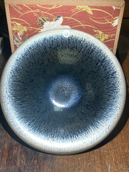 [No.1 teacup] National Level Technoligist Master/Ancient Firing Method/ National Gift Master / Incense Ash Glaze| Master ChenZhengmin 12-7