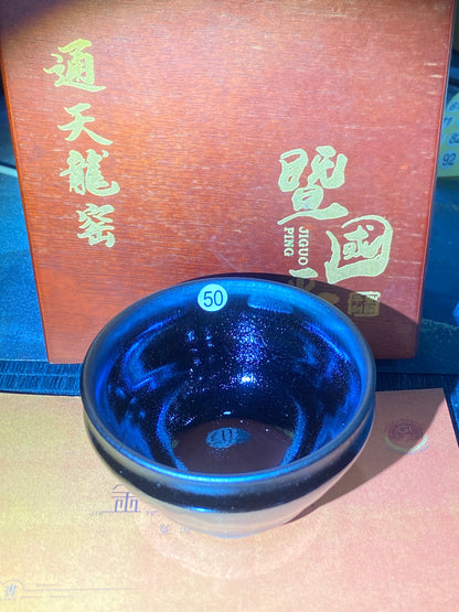 [Claire]Flower Carving Oil Drops/Non-heritage Inheritor/The First People of Rainbow Glaze| JiGuoping8-17