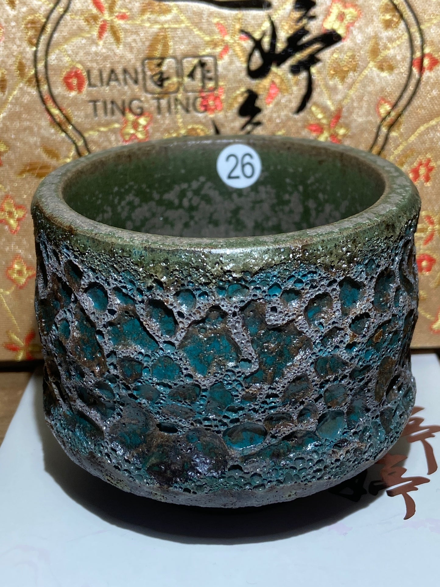 [No.1teacup]Jianzhan/The youngest ceramic master in Fujian Province, the first person to burn ashes/ Master Liantingting 1-25