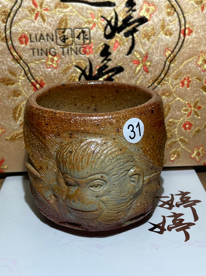 [No.1teacup]Jianzhan/The youngest ceramic master in Fujian Province, the first person to burn ashes/ Master Liantingting 1-25