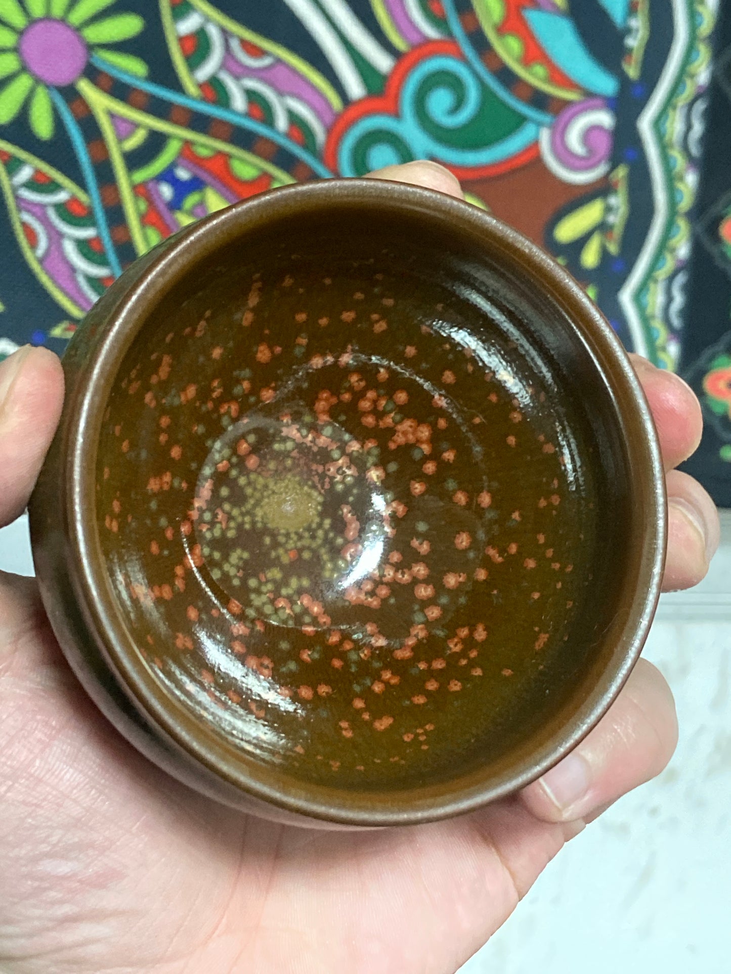 [No.1 teacup] National Level Technoligist Master/Ancient Firing Method/ National Gift Master / Incense Ash Glaze| Master ChenZhengmin 12-7