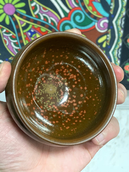 [No.1 teacup] National Level Technoligist Master/Ancient Firing Method/ National Gift Master / Incense Ash Glaze| Master ChenZhengmin 12-7