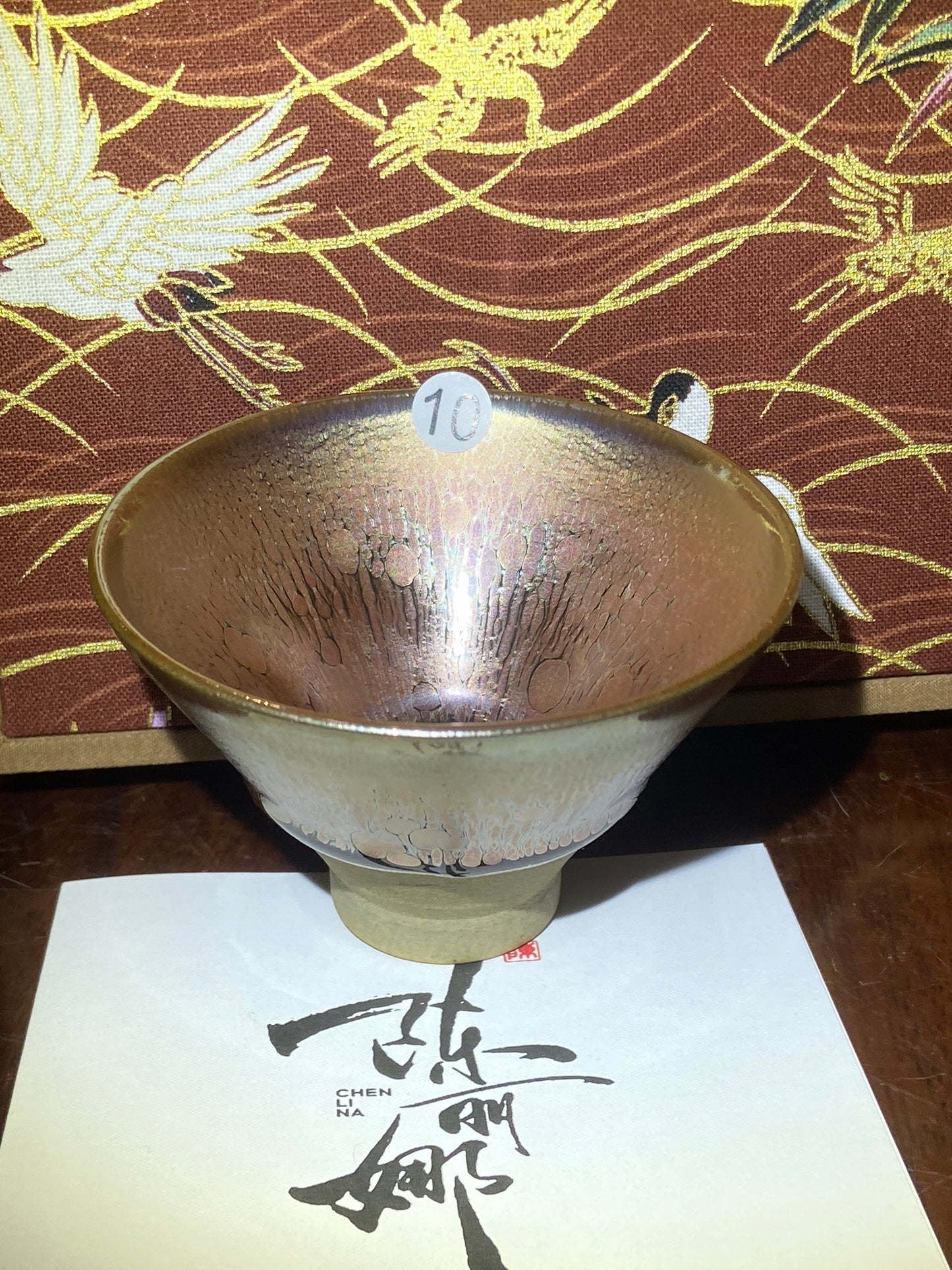 [No.1 teacup]National Senior Skilled Ceramic Craftsman |Master Chen Lina  3-1