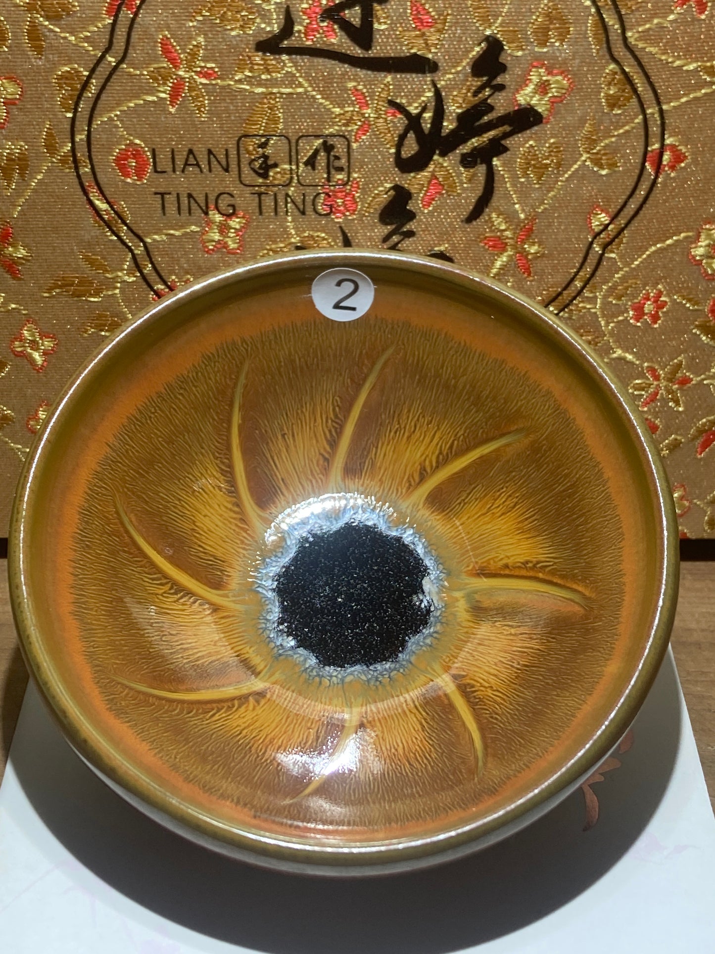 [No.1teacup]Jianzhan/The youngest ceramic master in Fujian Province, the first person to burn ashes/ Master Liantingting 1-25