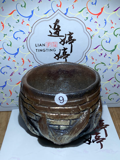 [Tiki]Jianzhan/The youngest ceramic master in Fujian Province, the first person to burn ashes/ Master Liantingting 10-27