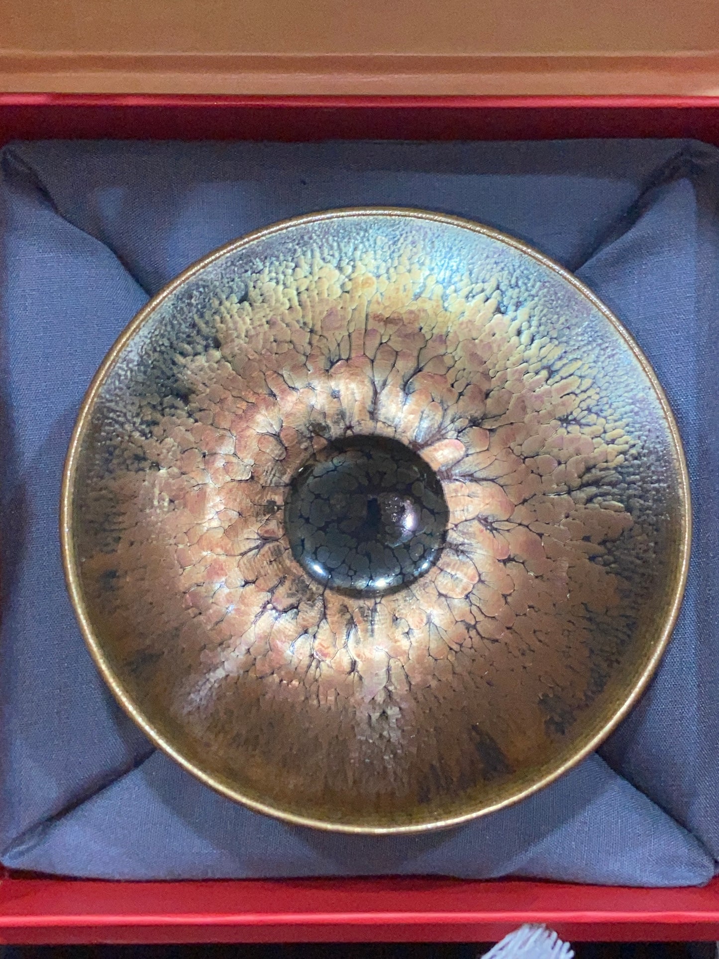 [Tiki]Flower Carving Oil Drops/Non-heritage Inheritor/The First People of Rainbow Glaze| JiGuoping11-13
