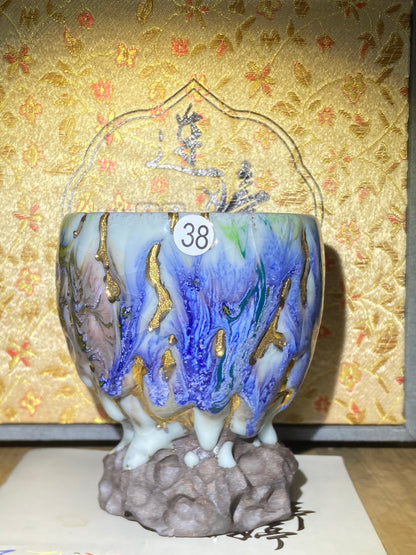 [No.1teacup]Jianzhan/The youngest ceramic master in Fujian Province, the first person to burn ashes/ Master Liantingting 3-5