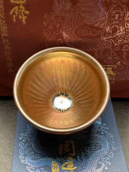 [Tiki]Jianzhan/National first-class technician, representative inheritors of intangible cultural heritage/ Master Zhouyunlong 11-29