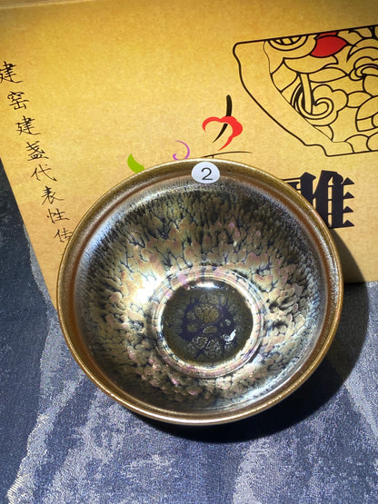 [Tiki]Flower Carving Oil Drops/Non-heritage Inheritor/The First People of Rainbow Glaze| JiGuoping11-13