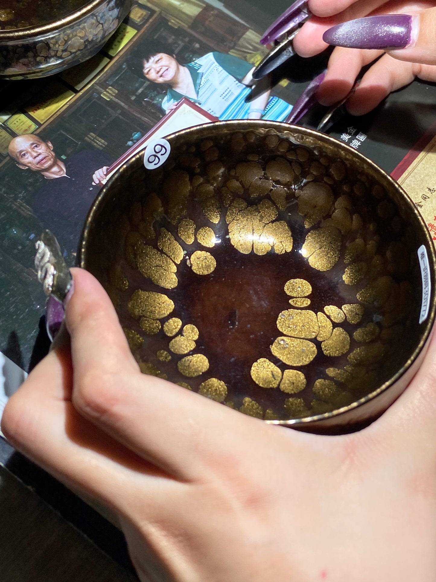 [Tiki]Jianzhan/Senior craft artist, the first student of Huangmeijin/ Master Yeshimung 10-26