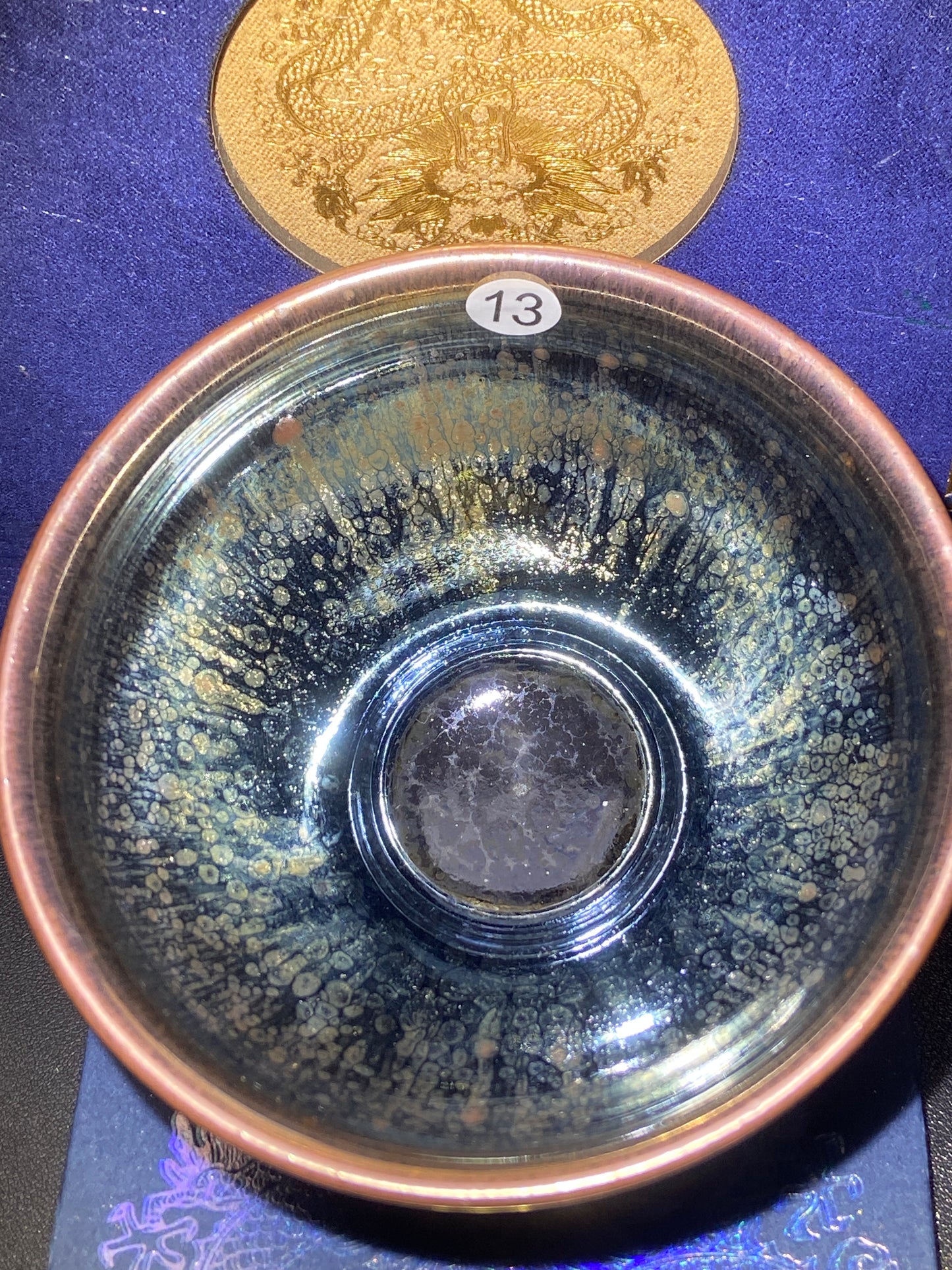 [No.1 teacup]Jianzhan/National first-class technician, representative inheritors of intangible cultural heritage/ Master Zhouyunlong 3-6